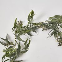 180cm Green Seeded Eucalyptus Garland