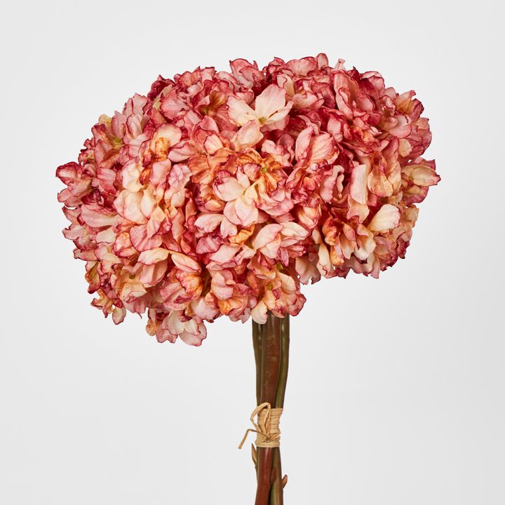 Dried Pink Hydrangea x 3 Bundle