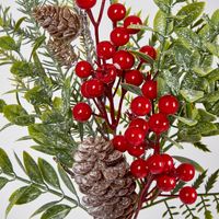 Pine & Berry Spray 57cm