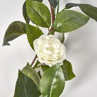 White Camellia Garland 6FT