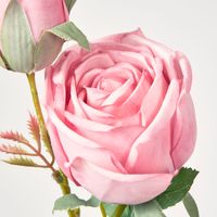 Pink Real Touch Rose Spray