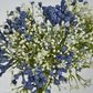 Blue Gyp Bush Bouquet