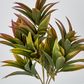 Green Pink Pine Leaf Spray