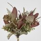 Brown Green Leaf Bundle Bouquet with Eucalyptus Fern