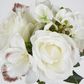 White Rose Hydrangea and Cymbidium Orchid bouquet