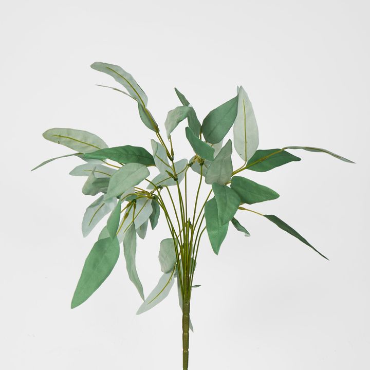 40cm Green Eucalyptus Leaf Bush