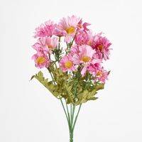 32cm Pink Daisy Bush