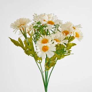 32cm White Daisy Bush