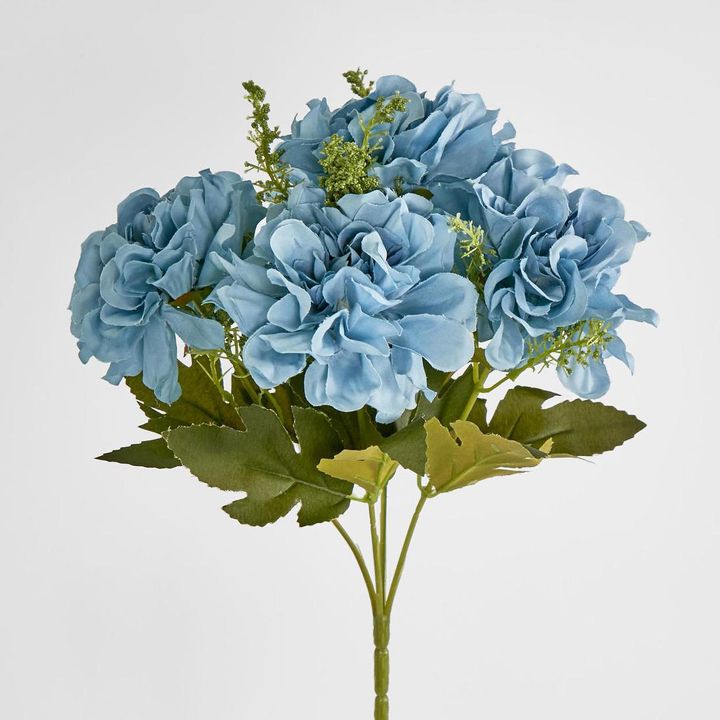 Marigold Bush x 5 Heads Blue