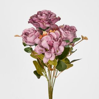 Mauve Rose Hydrangea Bouquet