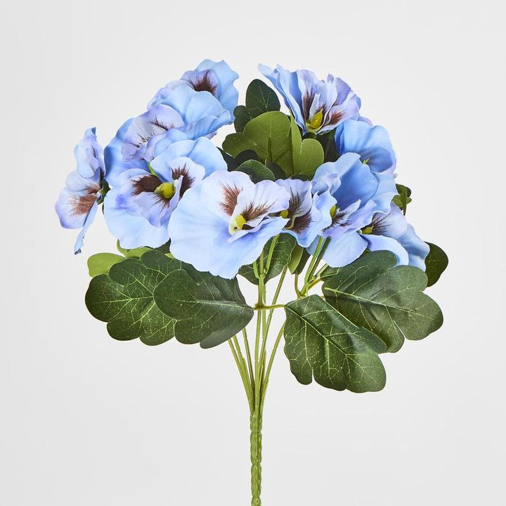 Pansy Bush 32cm Blue