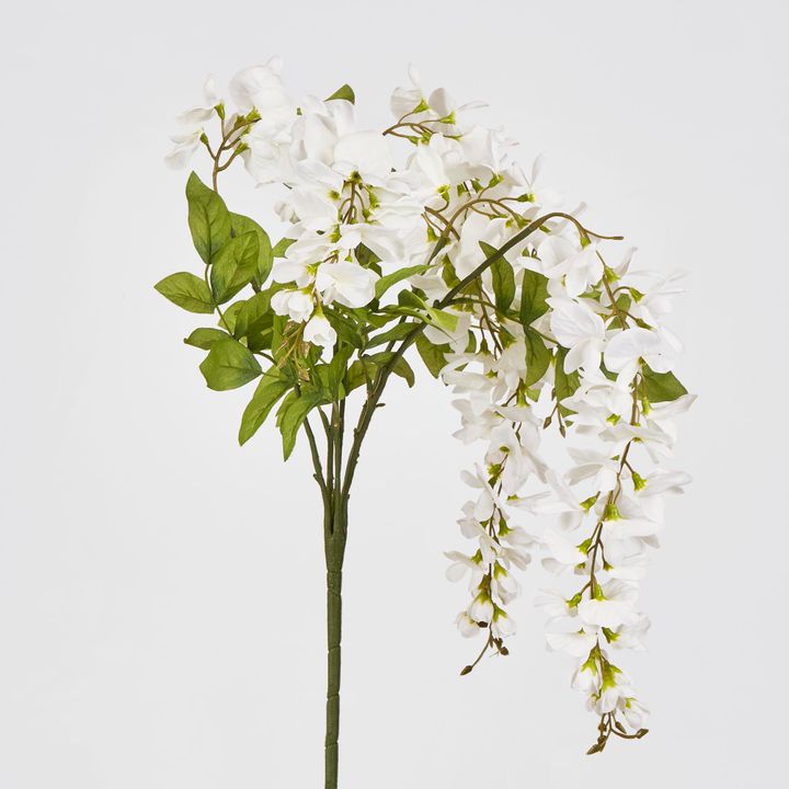 Wisteria Bush 81CM White