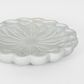 Lia Marble Flower Bowl Medium White