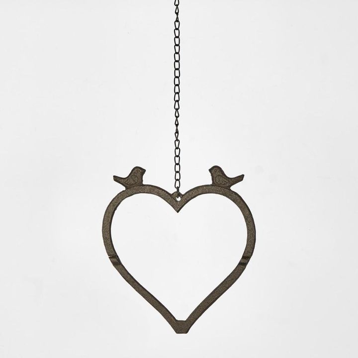 Hanging Heart Bird Feeder