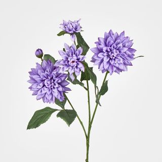 Dahlia Spray 70CM Purple