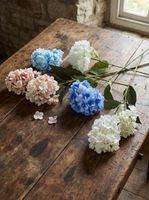 Domed Hydrangea 68cm Blue
