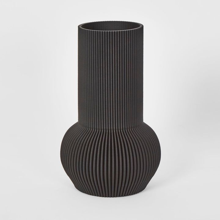 Hend 3D Vase LGE Black