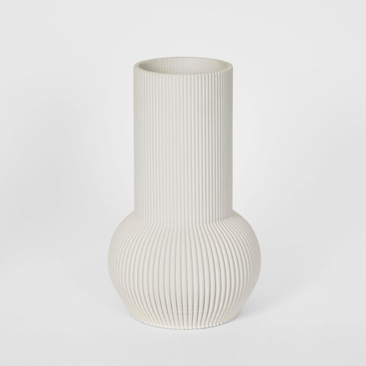 Hend 3D Vase SML White