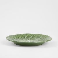 Luxe Cabbage Leaf Salad Plate Box of 6 Green