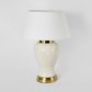 Berkley Ceramic Table Lamp Base Ivory