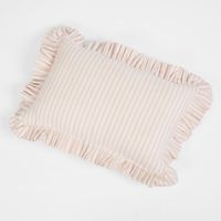 Tick Frill Cush 30x45 Pink