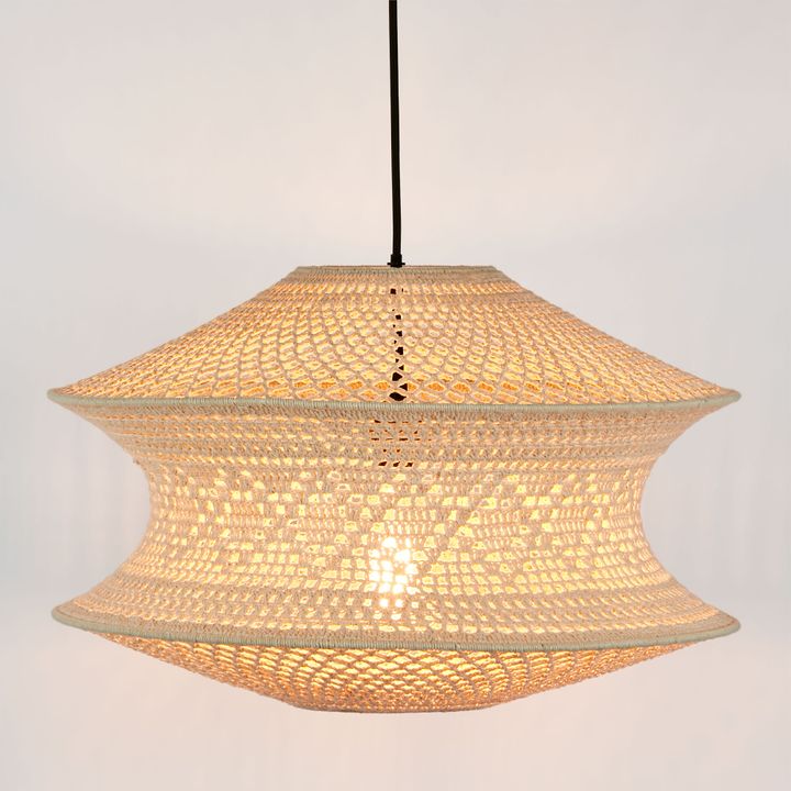 Summersby Ceiling Pendant Large Ivory