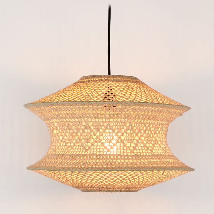 Summersby Ceiling Pendant Medium Ivory