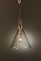 Gadsden Ceiling Pendant Large Brass