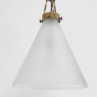 Gadsden Ceiling Pendant Large Brass