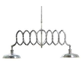 Brentwood Double Scissor Ceiling Pendant Silver