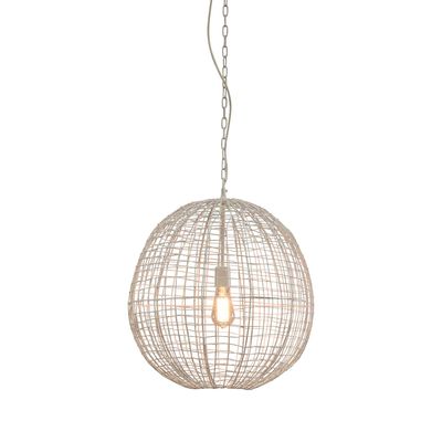 Cray Ball Ceiling Pendant Medium White