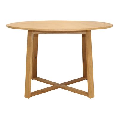 Oslo Oak 1.2M Round Dining Table Lacquered