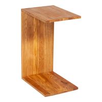 Oslo Oak Lounge  Side Table Lacquered Finish