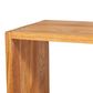 Oslo Oak Lounge  Side Table Lacquered Finish