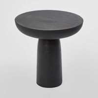 Pablo Side Table Round Black -Outdoor