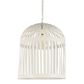 Esch Cage Ceiling Pendant White