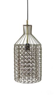 St Regis Hanging Lamp In Antique Brass