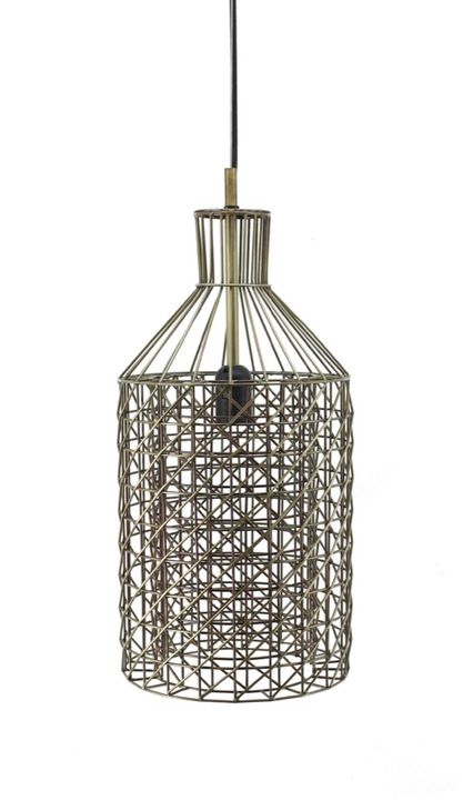 St Regis Hanging Lamp In Antique Brass