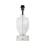 Peninsula Table Lamp Base Clear