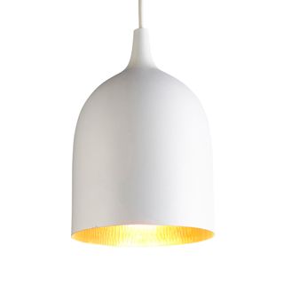 Lumi-R Ceiling Pendant White and Copper