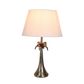 St Vincent Table Lamp Base Antique Silver