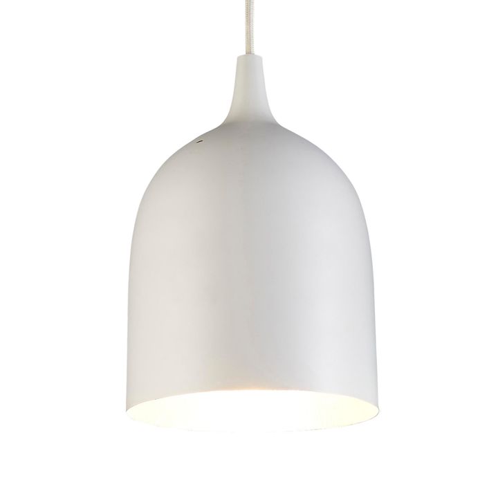 Lumi-R Ceiling Pendant White and Silver