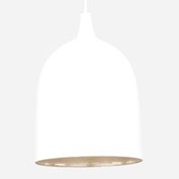 Lumi-R Ceiling Pendant White and Silver