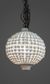 Kasbah Beaded Ceiling Pendant White