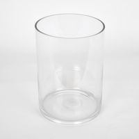 Cylinder Glass Vase 18X25Cm