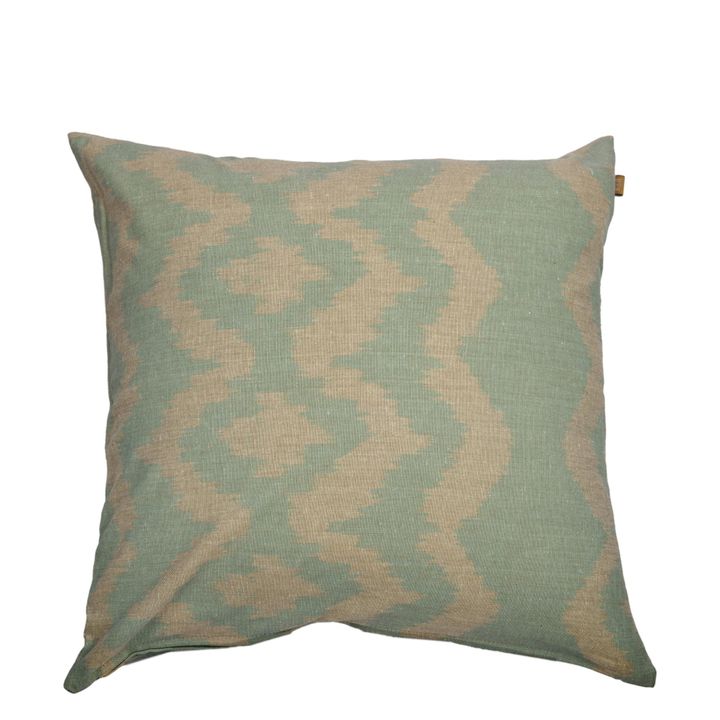 Ikat Cushion Sky Grey