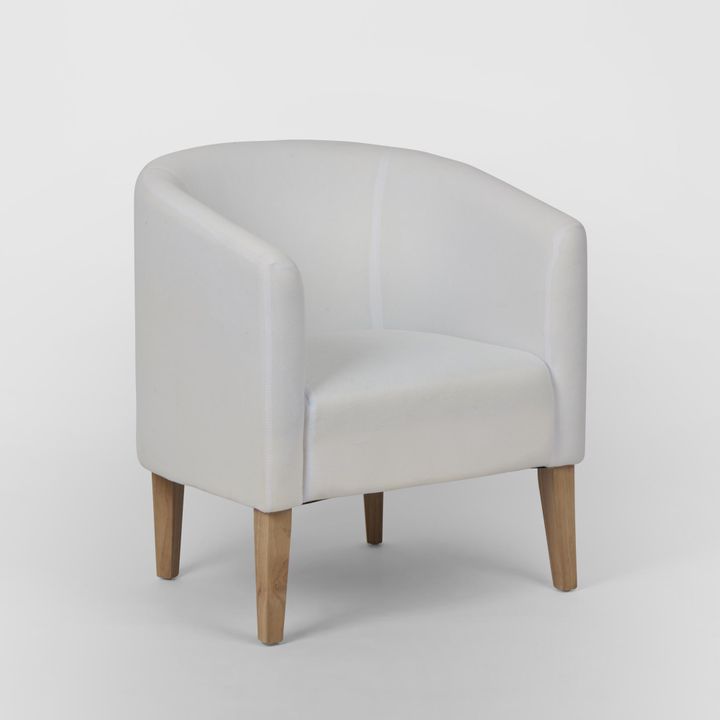 Ville Carver Chair White Body