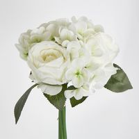 White Rose & White Hydrangea Bouquet