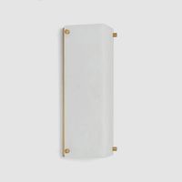 Tubular Alabaster Wall Light