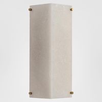 Tubular Alabaster Wall Light